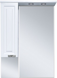 Misty Мебель для ванной Терра 70 L 3 ящика белая – фотография-6